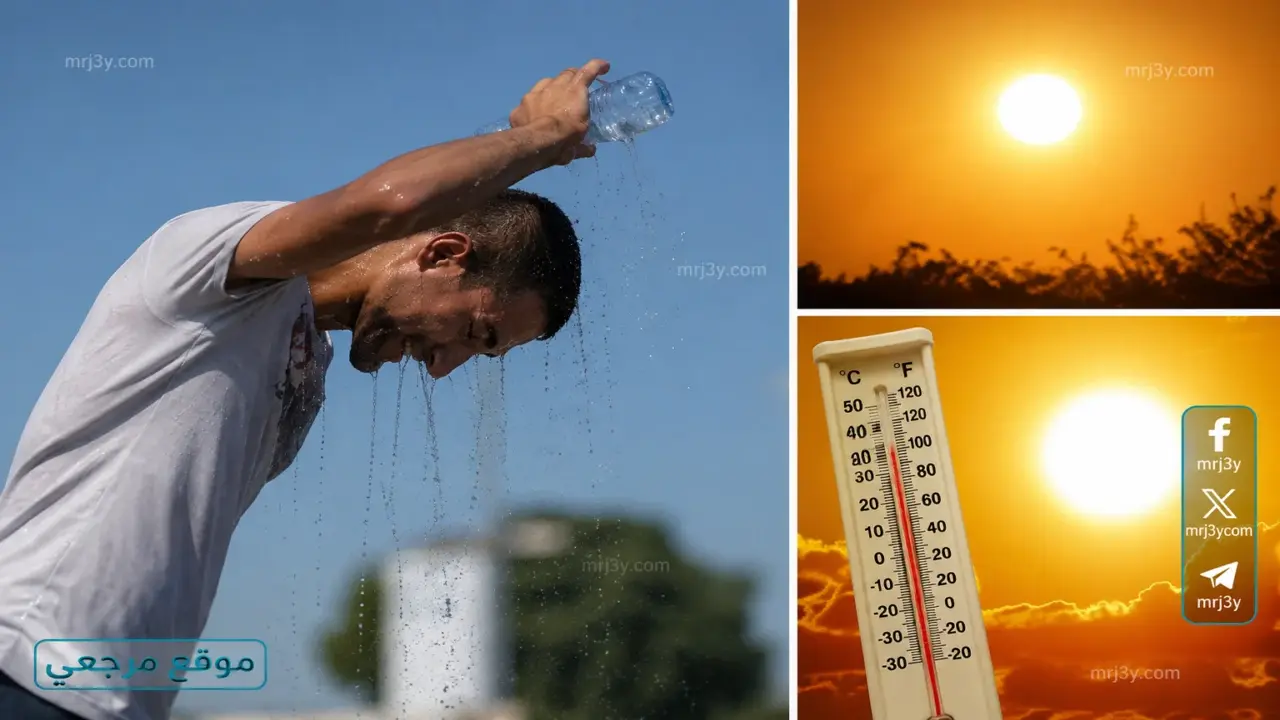 الأرصاد تحذر من ذروة الموجة الحارة في مصر يوم الثلاثاء المقبل
